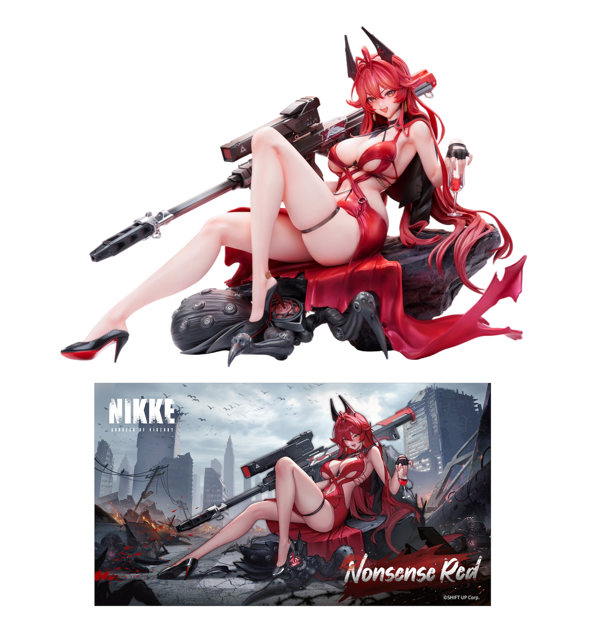 [Hobby Sakura] Goddess of Victory: NIKKE - Red Hood 1/4 (Nonsense Red Ver.) (Deluxe Edition)