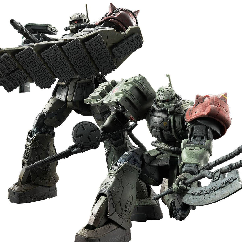 [Premium Bandai] HG 1/144: LeShon's Zaku II F-Type & Unidentified Zaku II (Requiem of Revenge Ver.) (Limited Edition)