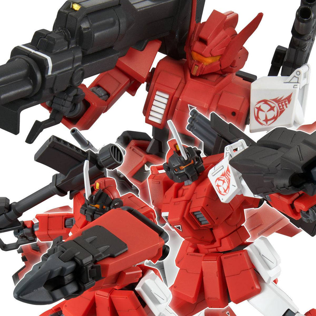 [Premium Bandai] HG 1/144: Mobile Suit Gundam - The Red Three Giant Stars - Team Set (Limited Edition)