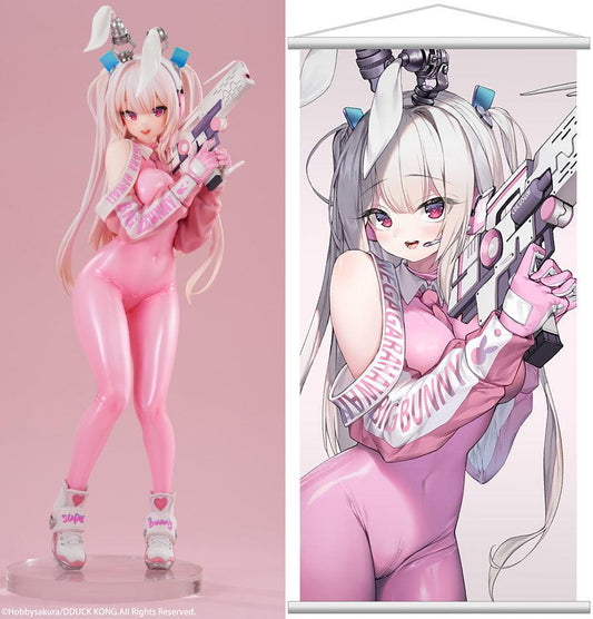 [Hobby Sakura] DDUCK KONG Illustration: Original Character - Super Bunny 1/6 ( Limited Edition Ver. with Wall Scroll) - TinyTokyoToys