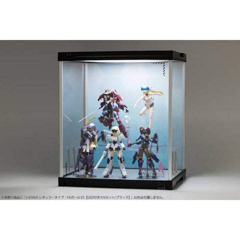 [Kotobukiya] J-STAGE Regular Type: FA Girl 01 - Led/UV Cut - Black Ver. (Limited Edition)