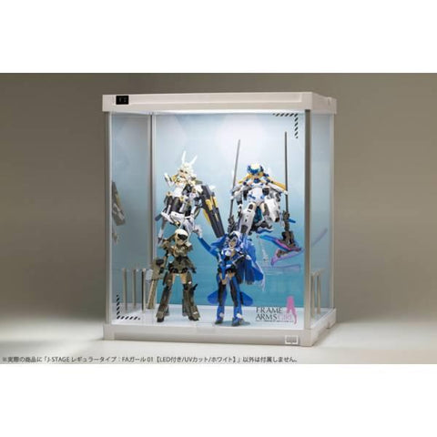 [Kotobukiya] J-STAGE Regular Type: FA Girl 01 - Led/UV Cut - White Ver. (Limited Edition)