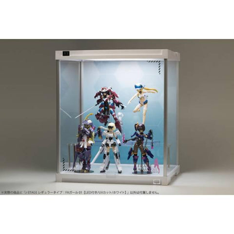 [Kotobukiya] J-STAGE Regular Type: FA Girl 01 - Led/UV Cut - White Ver. (Limited Edition)
