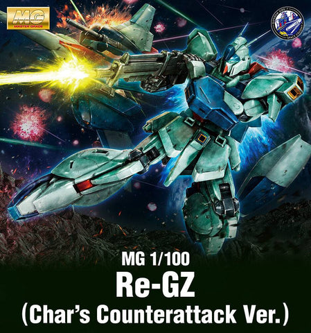 [Bandai Spirits] MG 1/100: Mobile Suit Gundam - RGZ-91 - Re-GZ - Char's Counterattack Ver. (Limited Edition)