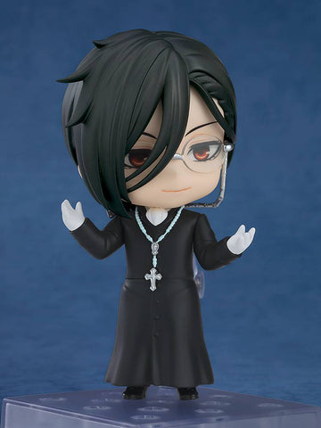 [Good Smile Company] Nendoroid 2670 - Black Butler: Boarding School Arc - Sebastian Michaelis (Deep Azure Owls Dorm Ver.)