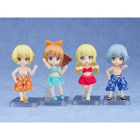 [Good Smile Company] Nendoroid Doll Oyoufuku Set: Swimsuit - Girl (Light Blue Ver.)