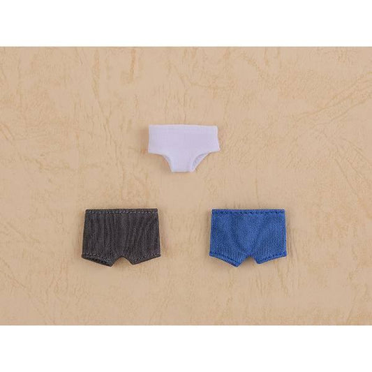 [Good Smile Company] Nendoroid Doll Underwear Set: Boy (White/Black/Blue) - TinyTokyoToys