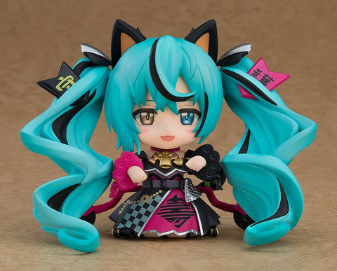 [Good Smile Company / Chara-Ani] Nendoroid: Hatsune Miku - Black Maneki Miku Ver. (Limited + Bonus)