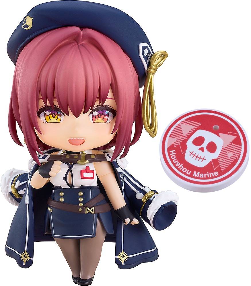 [Good Smile Company] Nendoroid: Hololive Production - Houshou Marine (Office Lady Costume Ver.) (Limited Edition + Bonus)