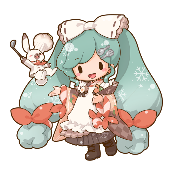 [SEGA] Piapro Characters: Yuki Miku 2024 - Fuwapuchi Plush Toy