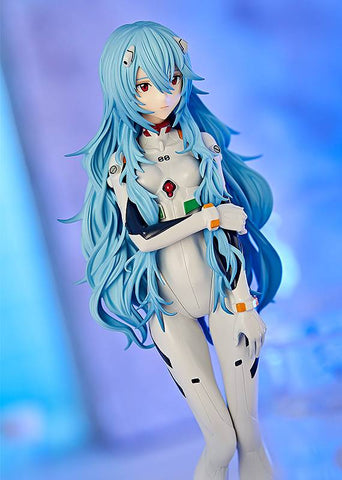 [Good Smile Company] POP UP PARADE: Evangelion: 3.0+1.0 Thrice Upon a Time - Rei Ayanami - Long Hair Ver. (REISSUE)