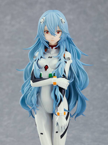 [Good Smile Company] POP UP PARADE: Evangelion: 3.0+1.0 Thrice Upon a Time - Rei Ayanami - Long Hair Ver. (REISSUE)