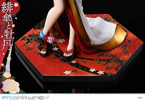 [Prime 1 Studio] Prisma Wing: Fuzichoco's Original illustration - Scarlet Umbrella and Peony - 1/7