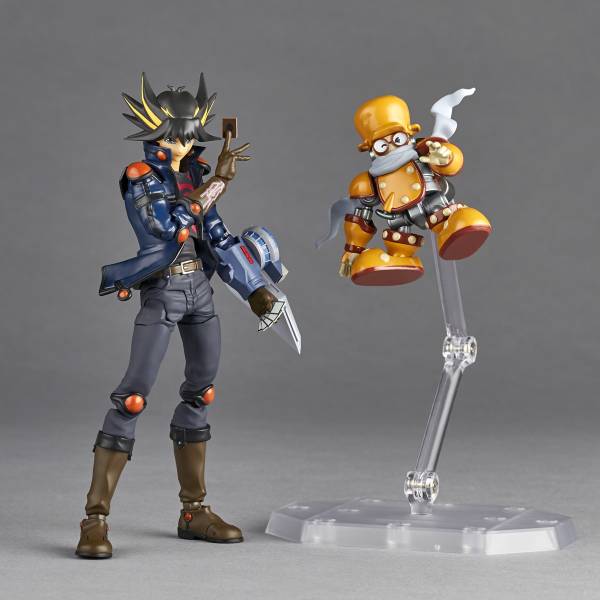 [Kaiyodo] Revoltech: Yu-Gi-Oh! 5D's - Fudou Yuusei & Junk Synchron - DX Ver. (Limited Edition)