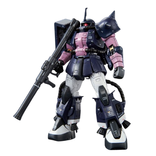 [Premium Bandai] RG 1/144: Mobile Suit Gundam - MS-06R-1A Zaku II High Mobility Type - Black Tri-Stars Ver. (Limited Edition)