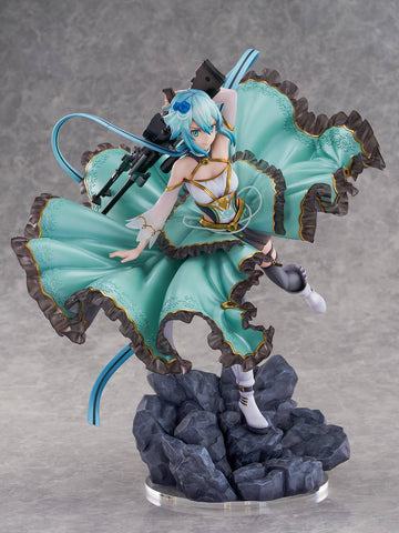 [eStream] Shibuya Scramble Figure: Sword Art Online - Sinon - 1/7 (Crystal Dress Ver.)