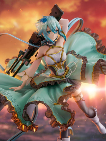 [eStream] Shibuya Scramble Figure: Sword Art Online - Sinon - 1/7 (Crystal Dress Ver.)