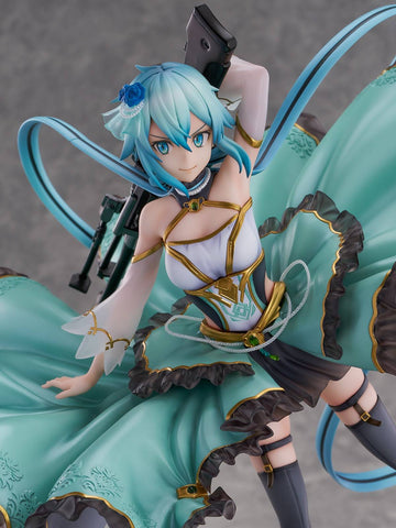 [eStream] Shibuya Scramble Figure: Sword Art Online - Sinon - 1/7 (Crystal Dress Ver.)