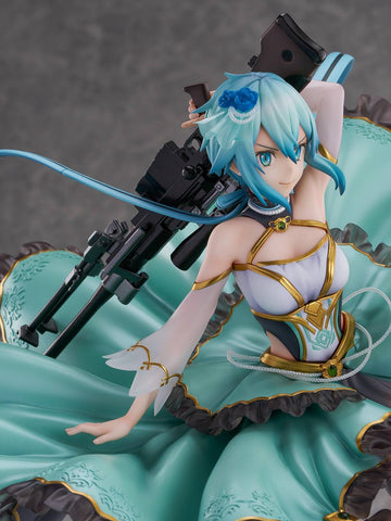 [eStream] Shibuya Scramble Figure: Sword Art Online - Sinon - 1/7 (Crystal Dress Ver.)