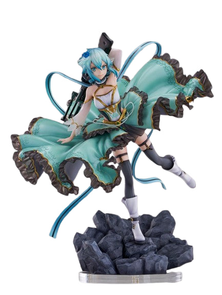 [eStream] Shibuya Scramble Figure: Sword Art Online - Sinon - 1/7 (Crystal Dress Ver.)