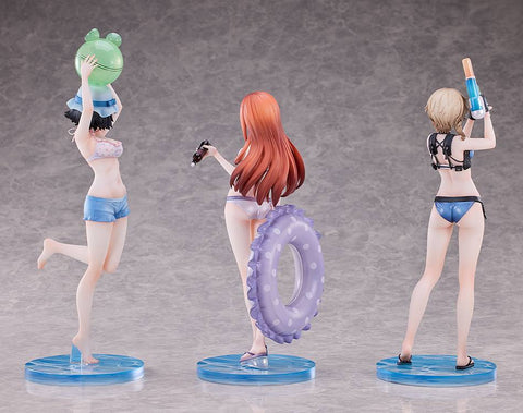 [Solarain] Steins:Gate: Kurisu Makise & Mayuri Shiina & Suzuha Amane (Swimsuit Ver.) 3 Figure Set (With Bonus) 1/7