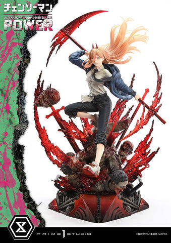 [Prime 1 Studio] Ultimate Premium Masterline (UPMCSM-02DX): Chainsaw Man - Power - 1/4 (DX Version)