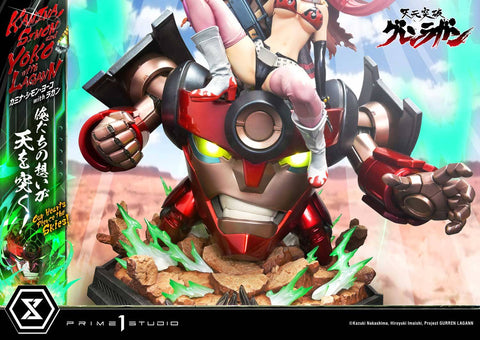 [Prime 1 Studio] Ultimate Premium Masterline (UPMGL-01): Tengen Toppa Gurren Lagann: Kamina, Simon & Yoko w/ Lagann