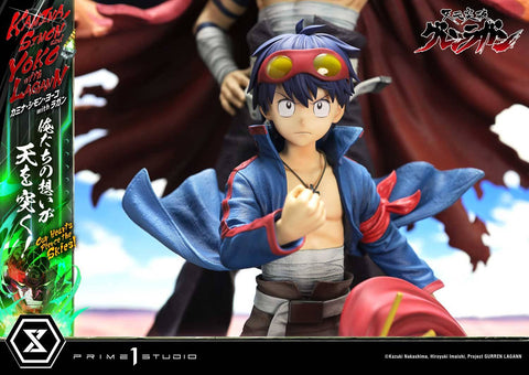 [Prime 1 Studio] Ultimate Premium Masterline (UPMGL-01): Tengen Toppa Gurren Lagann: Kamina, Simon & Yoko w/ Lagann