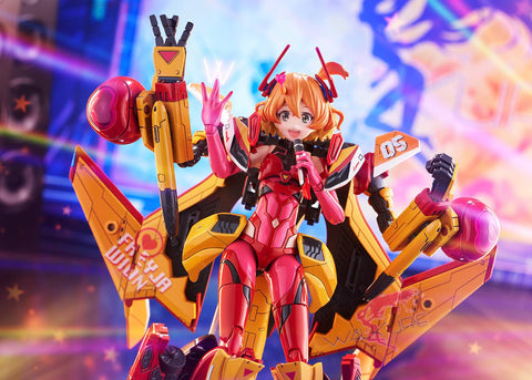 [Aoshima] Variable Fighter Girls: Macross Delta - Freyja Wion - VF-31J Siegfried (Plastic Model)