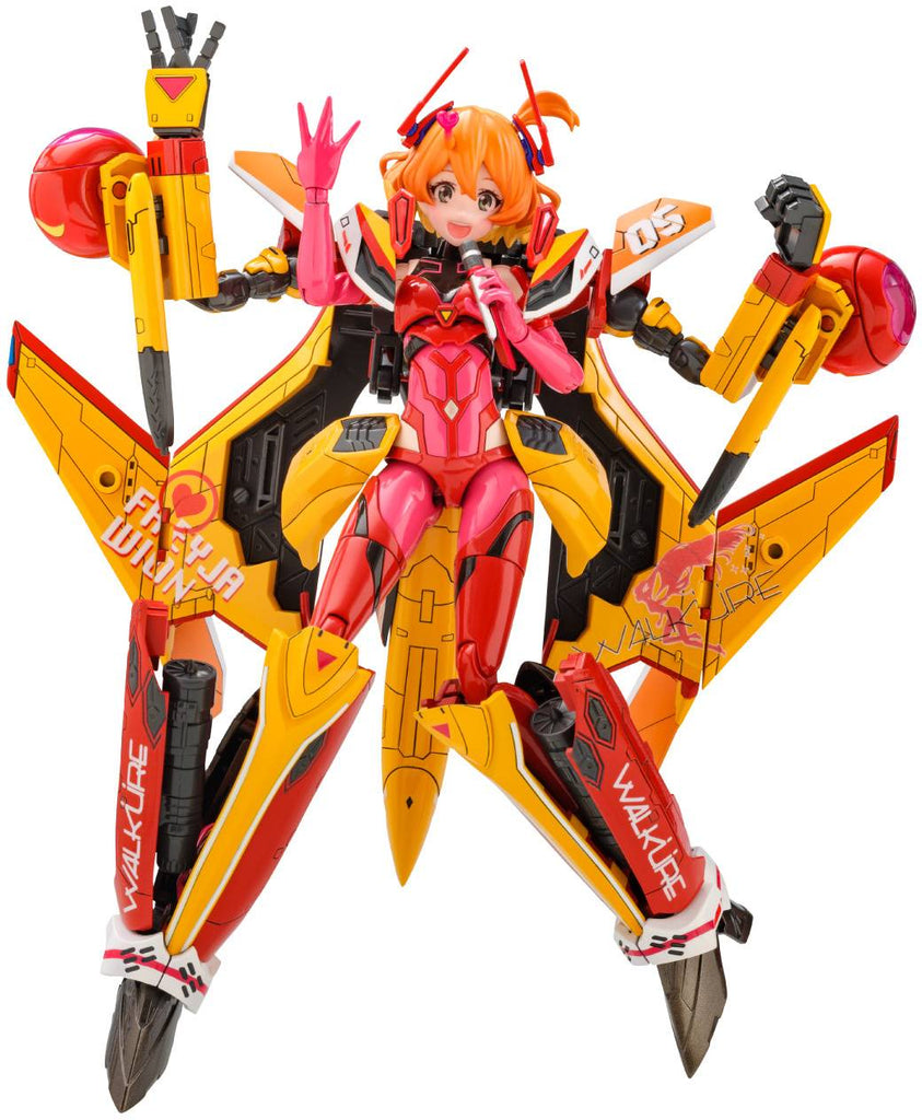 [Aoshima] Variable Fighter Girls: Macross Delta - Freyja Wion - VF-31J Siegfried (Plastic Model)