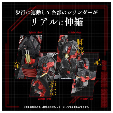 [Takara Tomy] ZOIDS: AZ-07 Death Saurer - Dinosaur Type - Plastic Model 1/72 Scale