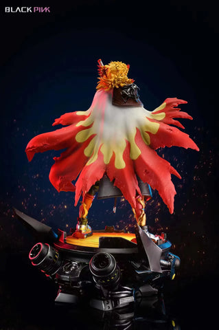 [BLACKPINK Studio] Demon Slayer: Kimetsu no Yaiba Resin Statue Scale Mecha Cyberpunk Series Kyojuro Rengoku with LED 1/4 & 1/6