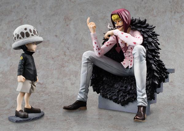 [MegaHouse] Excellent Model / Portrait Of Pirates: One Piece - Corazon & Trafalgar Law 1/8 (CB ver.) LIMITED EDITION