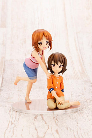 [Kotobukiya] Figure Dou: Girls und Panzer - Nishizumi Maho & Nishizumi Miho 1/7 (10 Years Memory ver.) DX LIMITED EDITION