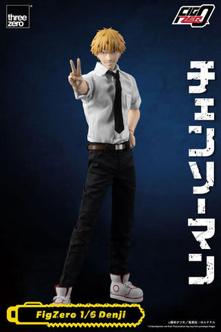 [threezero] FigZero: Chainsaw Man - Denji & Pochita 1/6