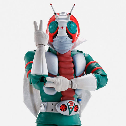 [Bandai Spirits] S.H.FIGUARTS: Shinkocchou Seihou - Kamen Rider V3 (LIMITED EDITION) - TinyTokyoToys