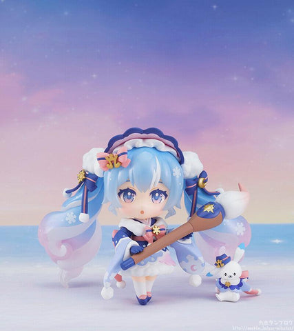 [Good Smile Company] Nendoroid 2023: Vocaloid - Snow Miku & Rabbit Yukine - Serene Winter ver. (LIMITED EDITION)