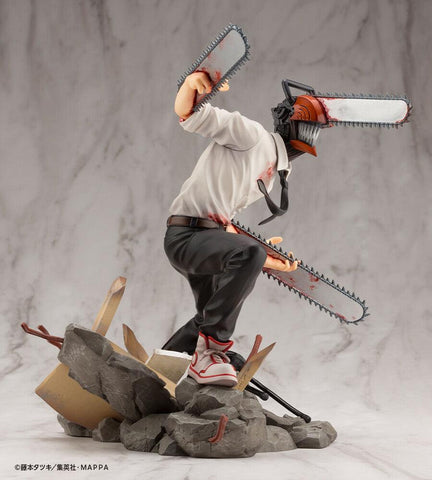 [Kotobukiya] ARTFX J: Chainsaw Man - Chainsaw Man 1/8 (LIMITED EDITION + BONUS)