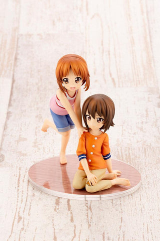 [Kotobukiya] Figure Dou: Girls und Panzer - Nishizumi Maho & Nishizumi Miho 1/7 (10 Years Memory ver.) DX LIMITED EDITION