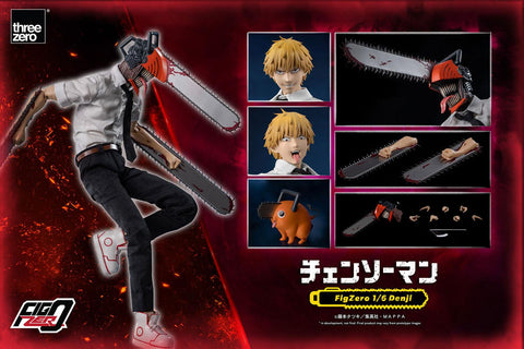 [threezero] FigZero: Chainsaw Man - Denji & Pochita 1/6