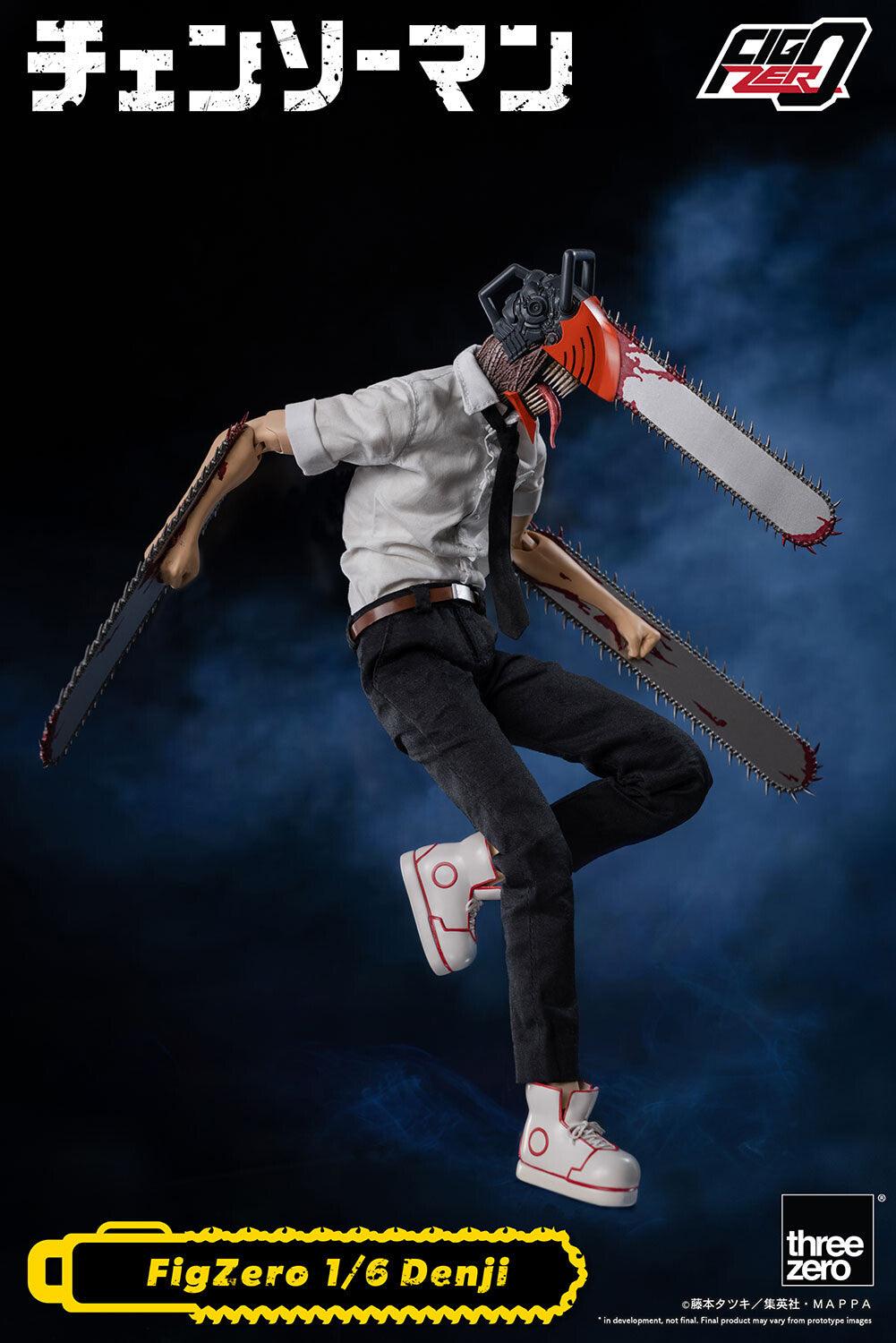 [threezero] FigZero: Chainsaw Man - Denji & Pochita 1/6