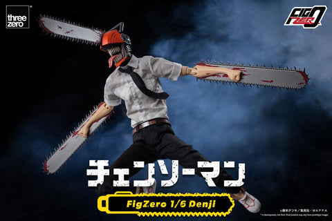 [threezero] FigZero: Chainsaw Man - Denji & Pochita 1/6