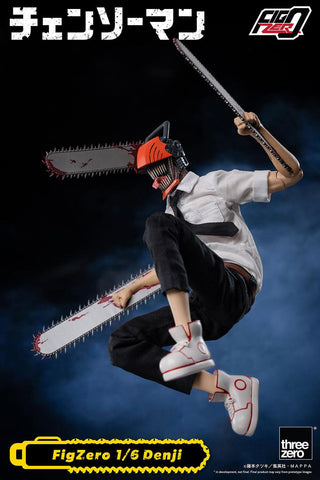 [threezero] FigZero: Chainsaw Man - Denji & Pochita 1/6
