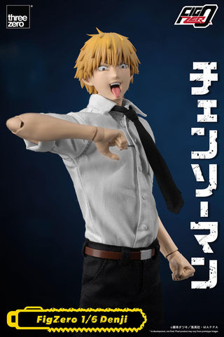 [threezero] FigZero: Chainsaw Man - Denji & Pochita 1/6