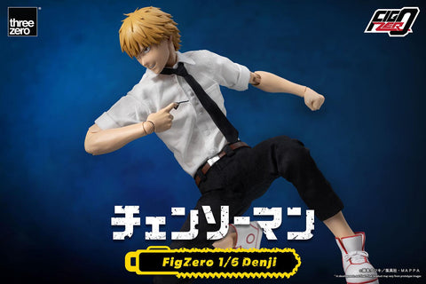 [threezero] FigZero: Chainsaw Man - Denji & Pochita 1/6