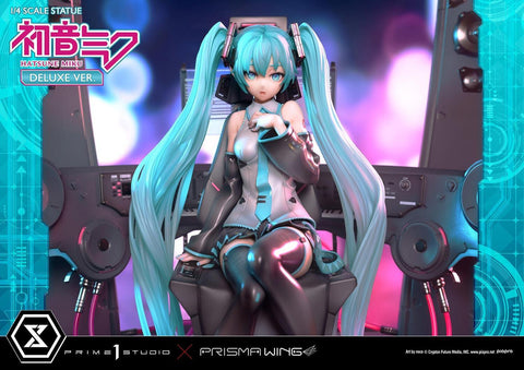 [Prime 1 Studio] Prisma Wing (PWPCL-07DX): Piapro Characters - Hatsune Miku 1/4 Statue (Deluxe Ver.)