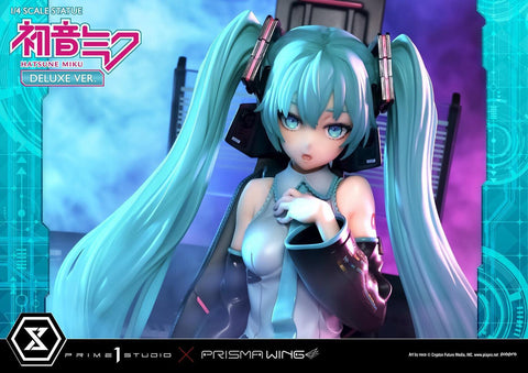 [Prime 1 Studio] Prisma Wing (PWPCL-07DX): Piapro Characters - Hatsune Miku 1/4 Statue (Deluxe Ver.)