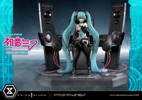 [Prime 1 Studio] Prisma Wing (PWPCL-07DX): Piapro Characters - Hatsune Miku 1/4 Statue (Deluxe Ver.)