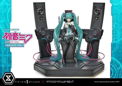 [Prime 1 Studio] Prisma Wing (PWPCL-07DX): Piapro Characters - Hatsune Miku 1/4 Statue (Deluxe Ver.)