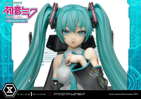 [Prime 1 Studio] Prisma Wing (PWPCL-07DX): Piapro Characters - Hatsune Miku 1/4 Statue (Deluxe Ver.)